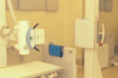 X-ışını Oda için arka plan bulanıklık.