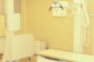 X-ışını Oda için arka plan bulanıklık.