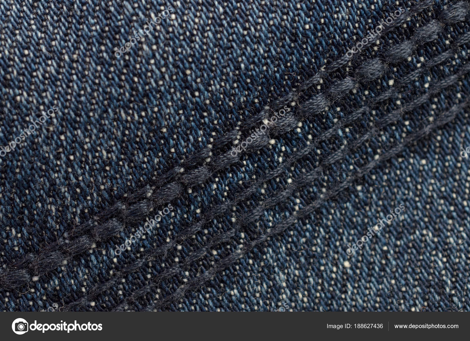 jeans with orange stitching