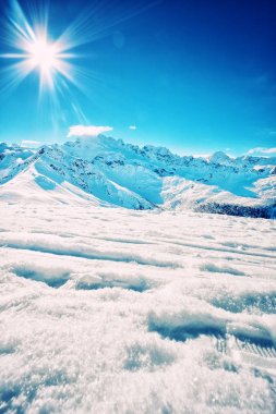 Kış İtalyanca alps