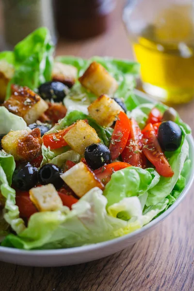 Mediterranean mixed salad — Stock Photo, Image