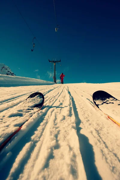 Italiaanse Alpen Winter — Stockfoto