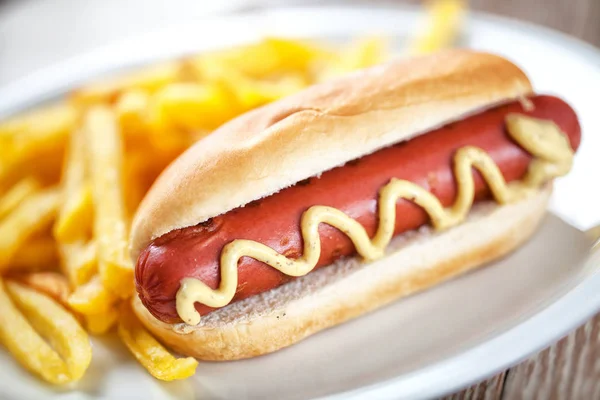 Hotdog — Stok fotoğraf