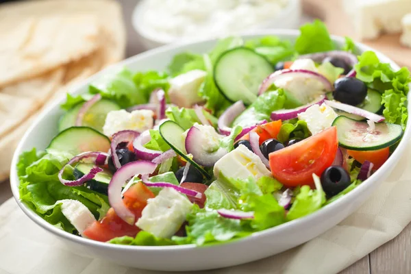 Griechischer Salat — Stockfoto