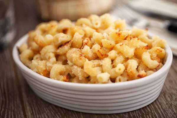 Macarrão e queijo — Fotografia de Stock