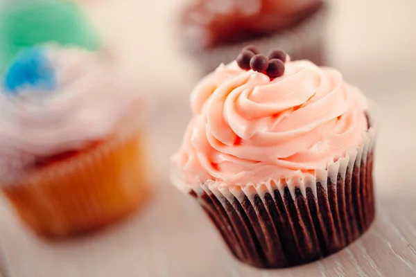 Gemischter Cupcake — Stockfoto