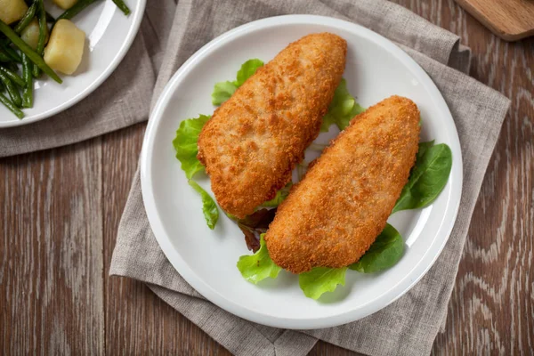 Breaded Fish Fillet — Stock Photo, Image