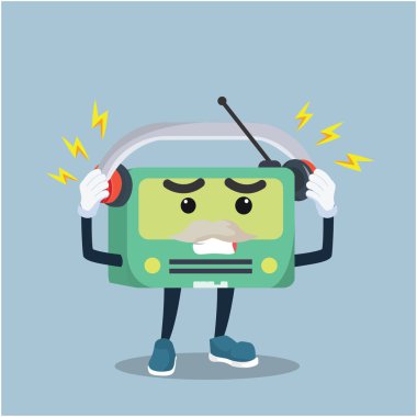 eski radyo müzik tarafından rahatsız