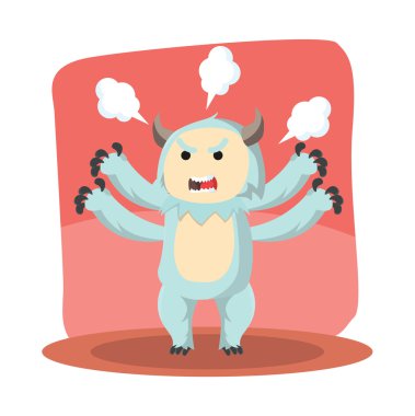 dört kol canavar kızgın