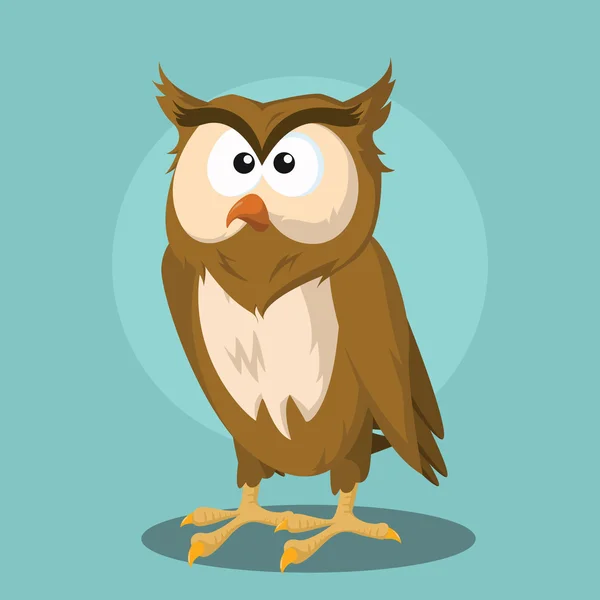 Owl vector illustration design — Stock Vector