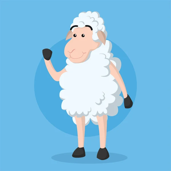 Sheep vector illustration design — Stock Vector