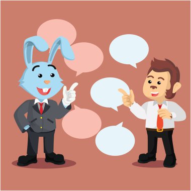 iş tavşan ve iş maymun sohbet