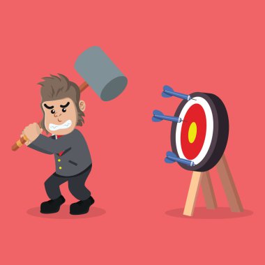 iş goril hedefini parçalamak için wan