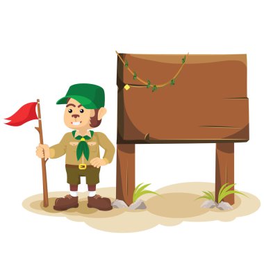 maymun izci ve işareti