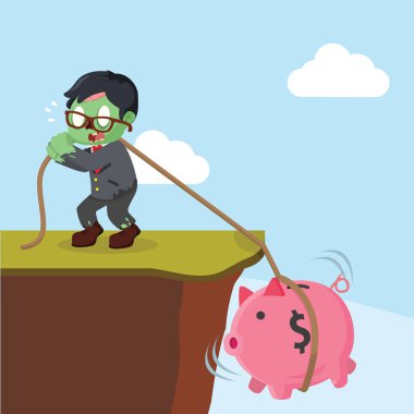 zombi işadamı çekerek servet