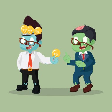 zombi işadamı paylaşım ampul