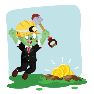 zombi işadamı altın kazma bulundu