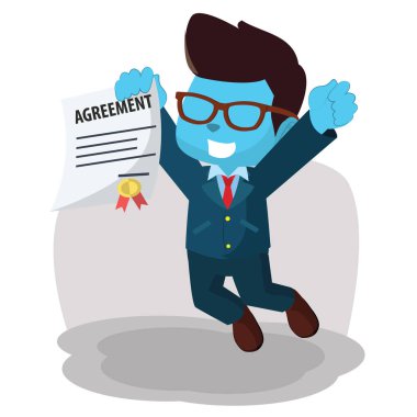 anlaşma holding ile mavi işadamı atlama