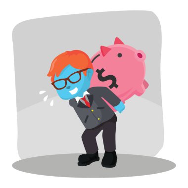 Mavi işadamı taşıma dev servet