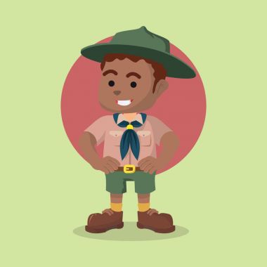 Afrika izci illüstrasyon