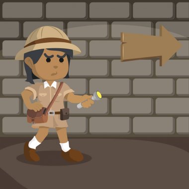 Afrikalı kız explorer bkz: okları