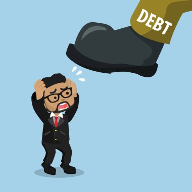 Koca ayak borç Afrika işadamı korkuyor