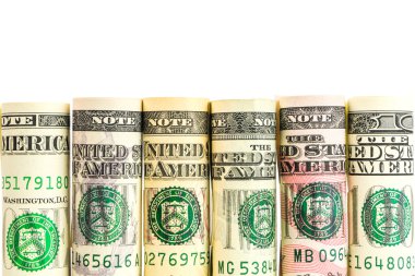 Amerikan Doları banknot, bir satır alır