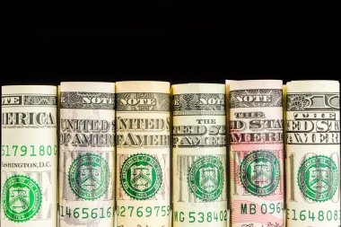 Amerikan Doları banknot, bir satır alır