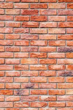 Modern kırmızı tuğla cephe dikey