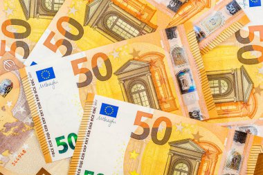 arka plan olarak yeni 50 Euro