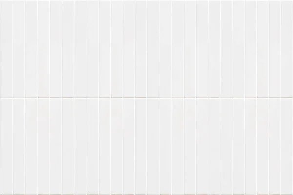 Witte keramische strips met verticale structuur — Stockfoto