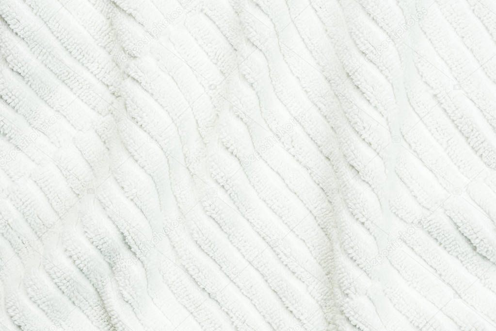 white wavy carpet 