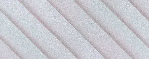 Diagonale argentée fond rayé avec effet plastique — Photo