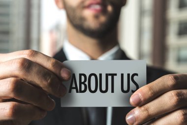 işadamı holding kağıt işareti ile