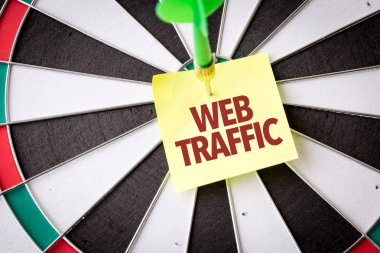 Dart hedef için bağlı kağıt