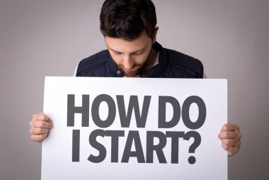 Ben başlangıç işareti nasıl yapmak ile kağıt?