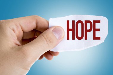 el işareti ile kağıt tutarak