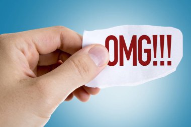 el işareti ile kağıt tutarak