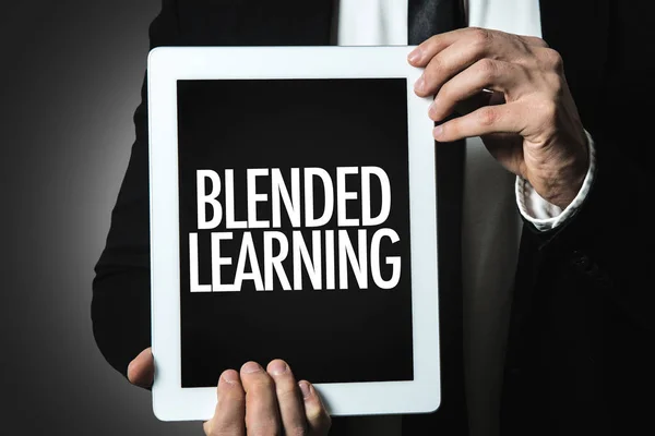 Inscrição blended learning — Fotografia de Stock