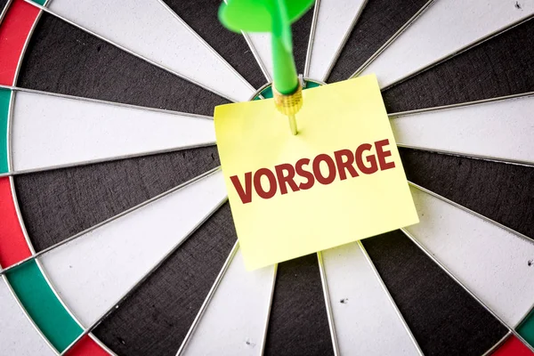 Darts target csatolt papír — Stock Fotó