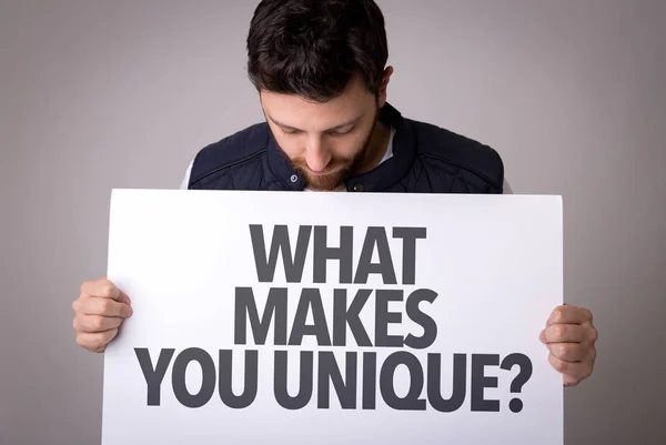 What Makes You Unique? — Stock Photo, Image