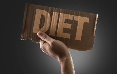 el karton işareti ile tutarak