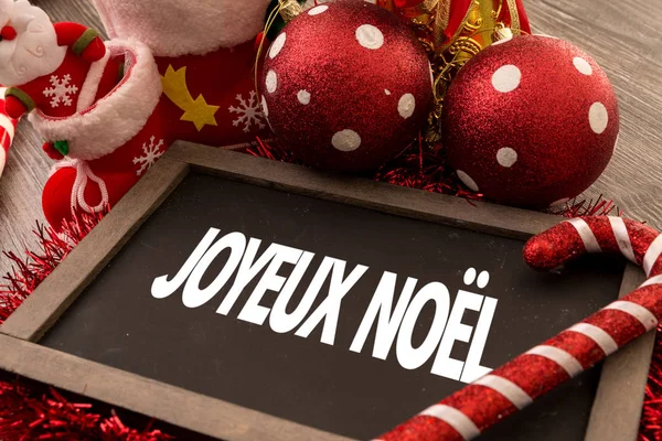 Texto de Natal e Ano Novo — Fotografia de Stock