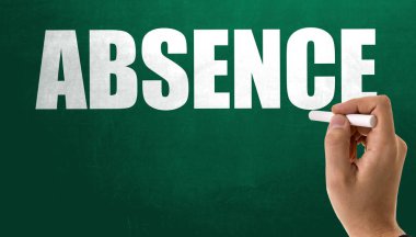 Kara tahta işaret devamsızlık