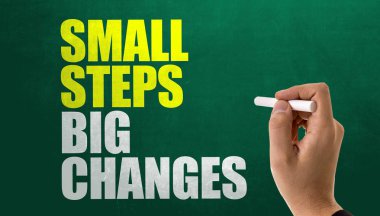 küçük adımlar büyük değişiklikler oturum