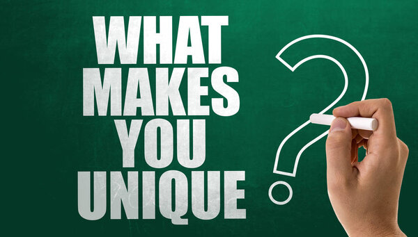 знак того, что делает вас уникальным
