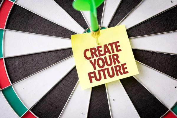 Inscripción crear su futuro — Foto de Stock