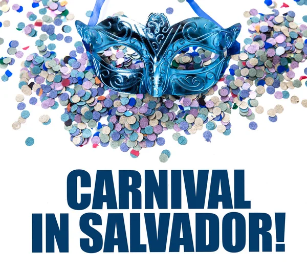 Zeichen Karneval in salvador — Stockfoto