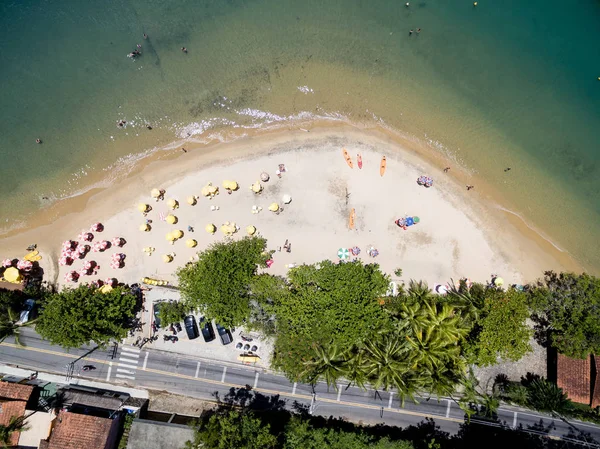 Vista da praia no Brasil — Fotografia de Stock