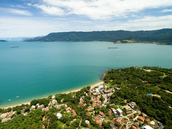 Vista aérea de Ilhabela — Foto de Stock